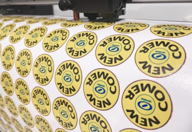 In và cắt decal theo hình – Giải pháp linh hoạt cho thương hiệu