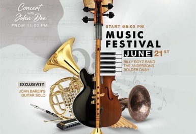 In POSM cho sự kiện âm nhạc – Bí quyết tạo ấn tượng mạnh 