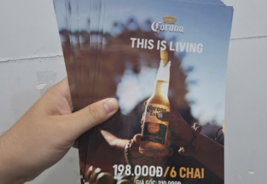 POSM cho ngành đồ uống – nên chọn loại nào?