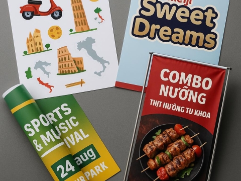 Cắt bế decal tem nhãn sản phẩm – Những lưu ý quan trọng